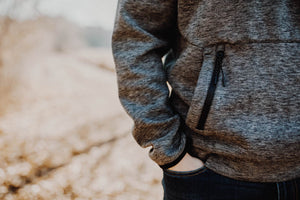 Drop Shot Quarter Zip Performance Sweater